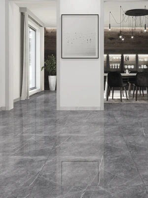 Glossy tiles TORINO GREY, 60x120 cm, LE