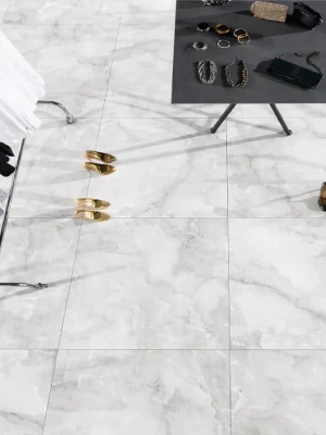 Glossy tiles ONYX GREY, 60x60 cm, DE