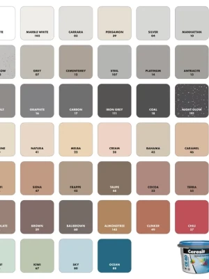 Cementa šuves pildviela CE40, 2 kg, 59 BROWN