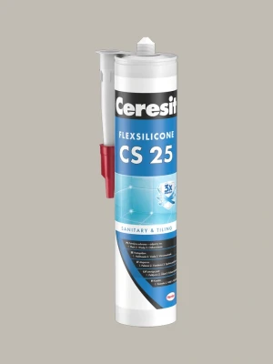 Sanitārais silikons CS25, 280 ml, 07 GRAY