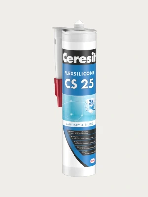Sanitārais silikons CS25, 280 ml, 102 MARBLE WHITE