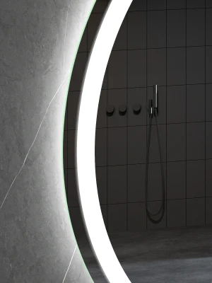 LED зеркало с функцией подогрева RONDO, Ø 100 cm, 2700-6500K, 31W, 3388Lm, IP44