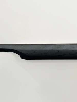 Piekaramais skapītis zem izlietnes, 80cm, 2 atvilktnes, AMBER black stained oak