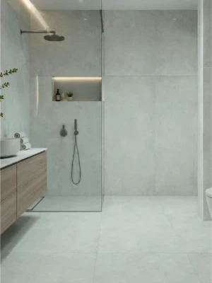 Matētas akmens flīzes - sienām, grīdai, fasāde 60x120cm NAPOLI GRIGIO