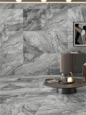 Glancētas flīzes MARMO GRIGIO ANTICA HIGH-GLOSSY, 60x120cm, SC