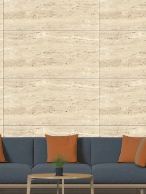 Matētas akmens 60x120cm TRAVERTINE MOCCA CARVING, DE