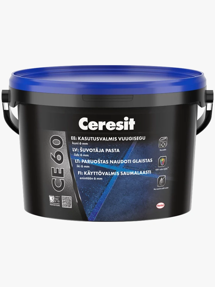 Полимерная затирка для швов CE60, 2 kg, 01 WHITE