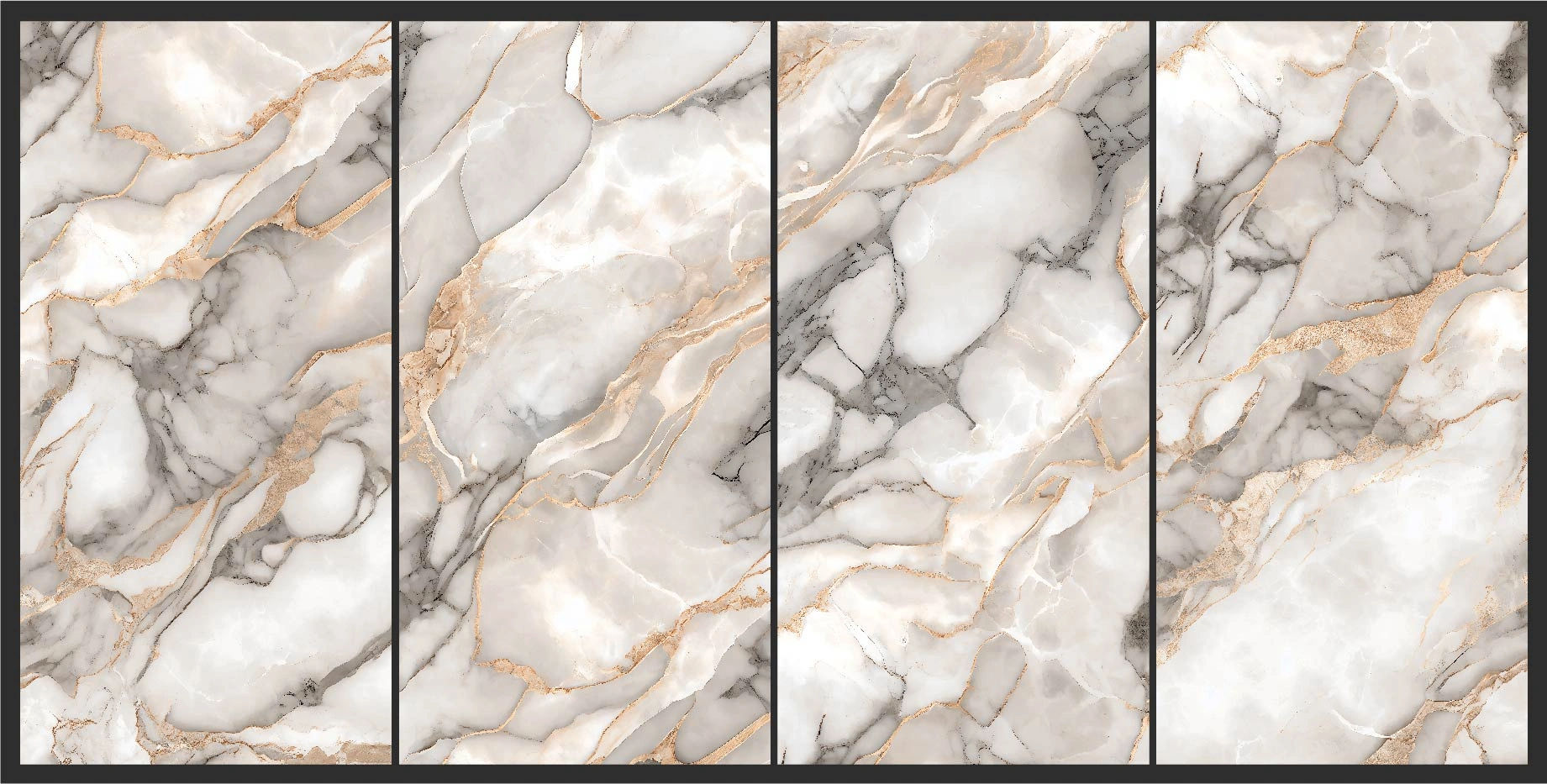 Glossy tiles ROSE MARBLE LUXE, 60x120 cm, AM