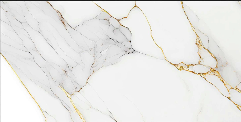 Matte tiles GOLDEN MARBLE CARVING, 60x120 cm, VE