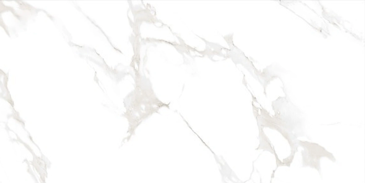 Glancētas flīzes SANTORINI WHITE MARBLE, 60x120 cm, TS