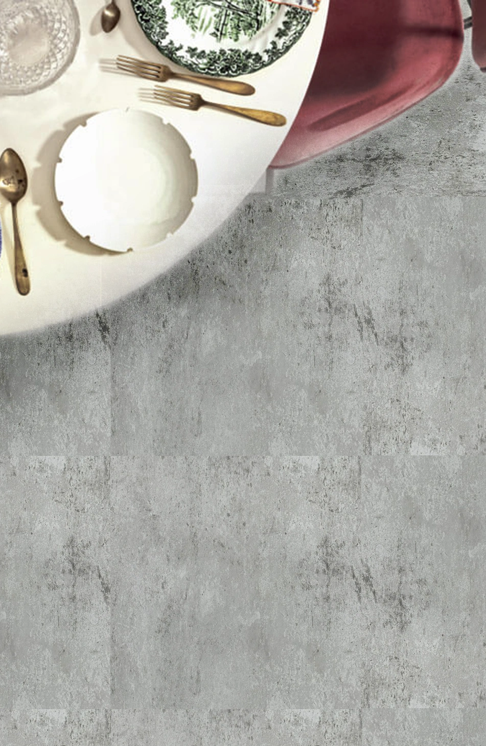 Glossy tiles AMMONITE BIANCO, 60x60 cm, AM