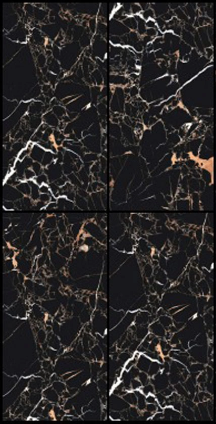 Glancētas flīzes PORTORO BLACK, 60x120 cm, AM