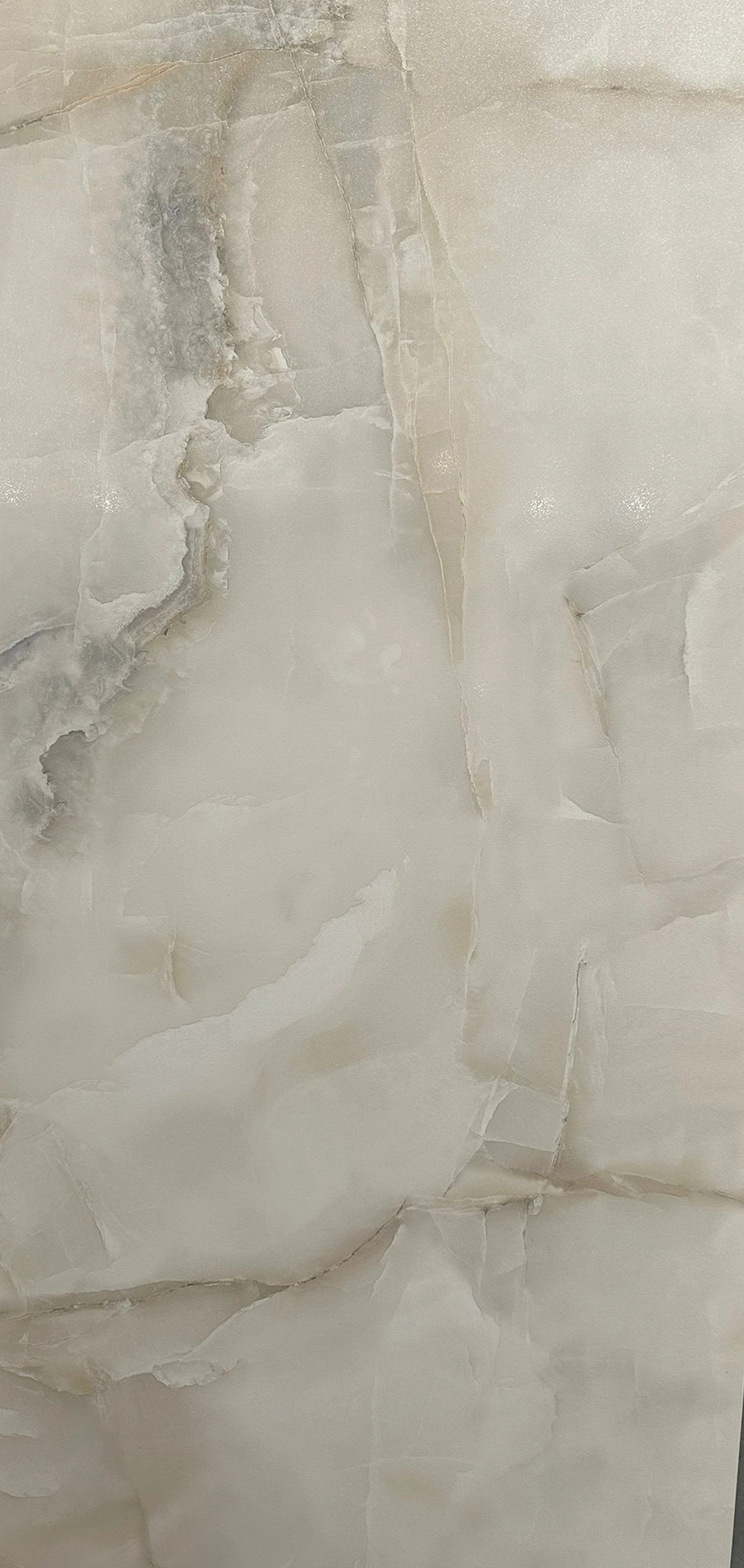 Matte (sugar) tiles AQUARIUS ONYX GREY, 60x120 cm, SH