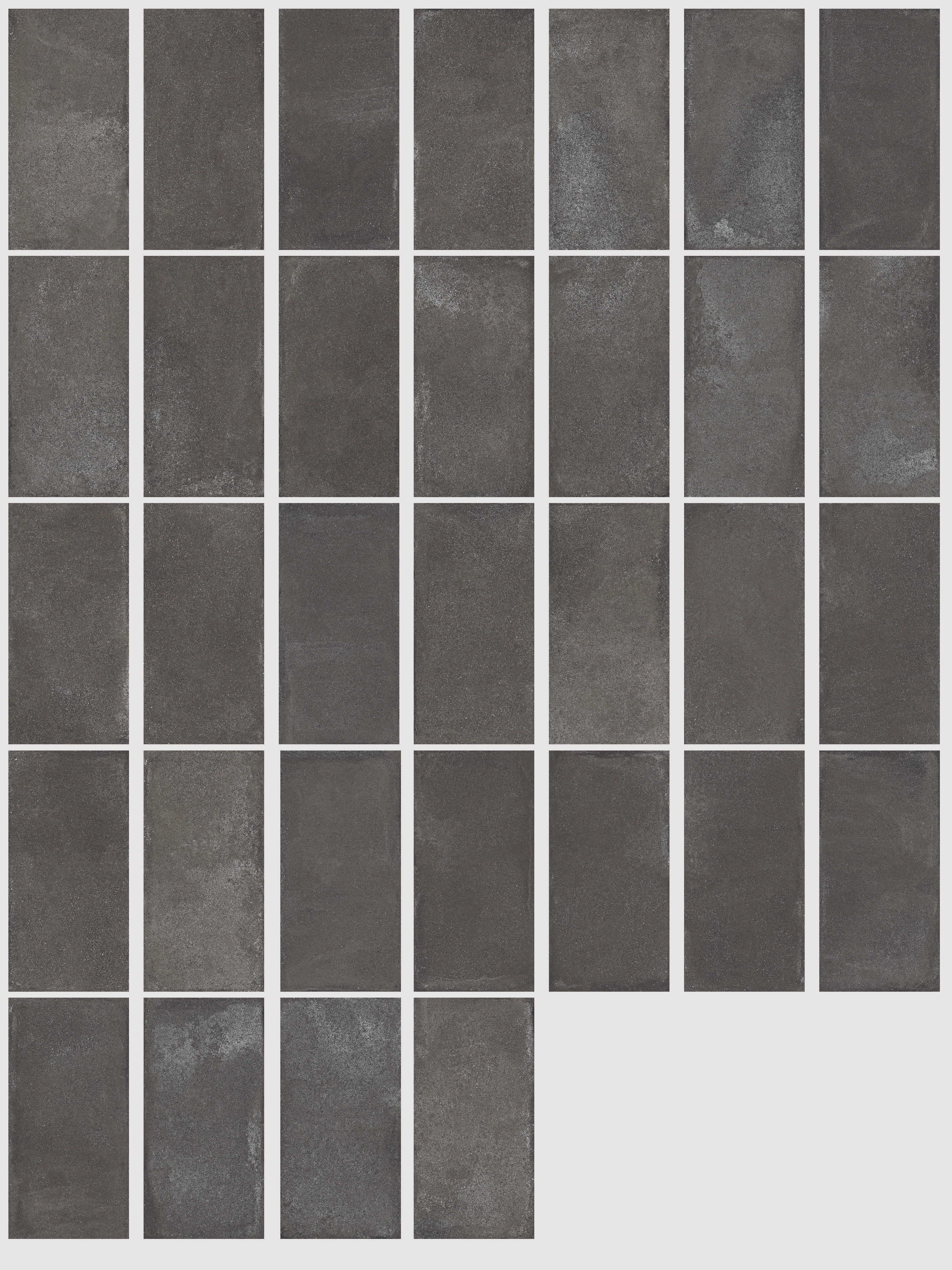 Matte tiles CASALE GRAFITE RECT, 60x120 cm, APE