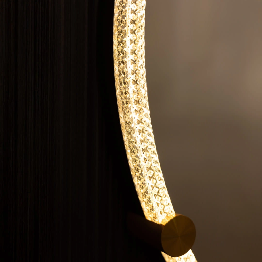 Spogulis ar LED apgaismojumu Ø 60 cm, 24W, 3CCT
