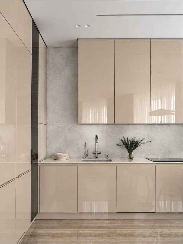 Premium klases SPC ūdensizturīgs matēts sienas panelis NOVA GREY , 2800 × 1200 × 4 mm