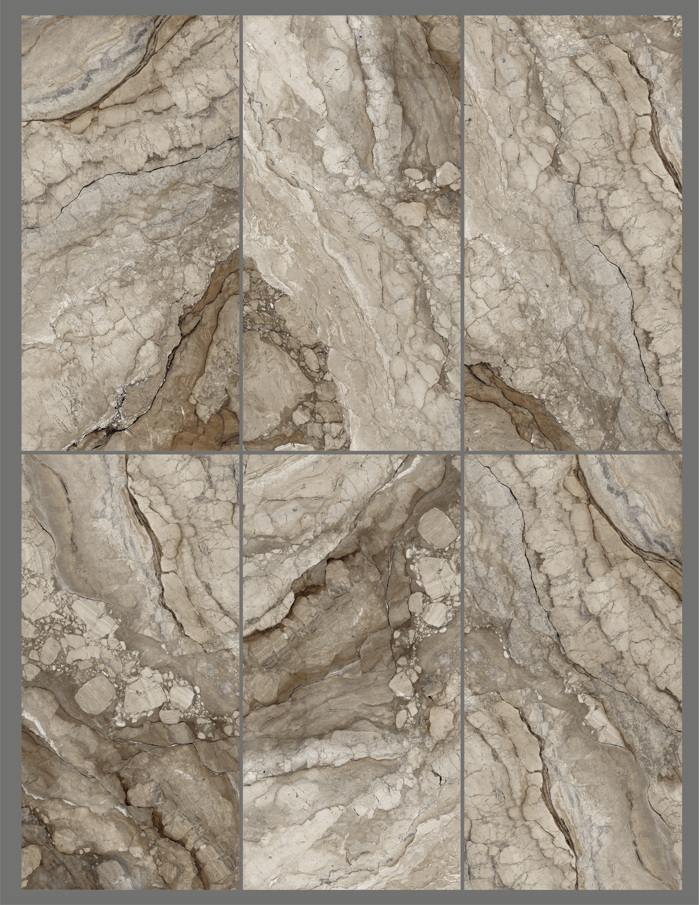 Glancētas flīzes MARMO SABBIA ANTICA HIGH-GLOSSY, 60x120cm, SC