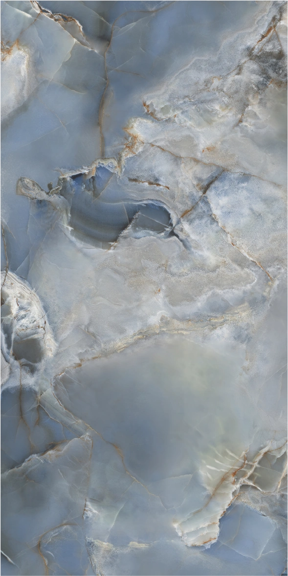 Glancētas flīzes ONICE ACQUA CRISTALLO HIGH-GLOSSY, 60x120cm, SC