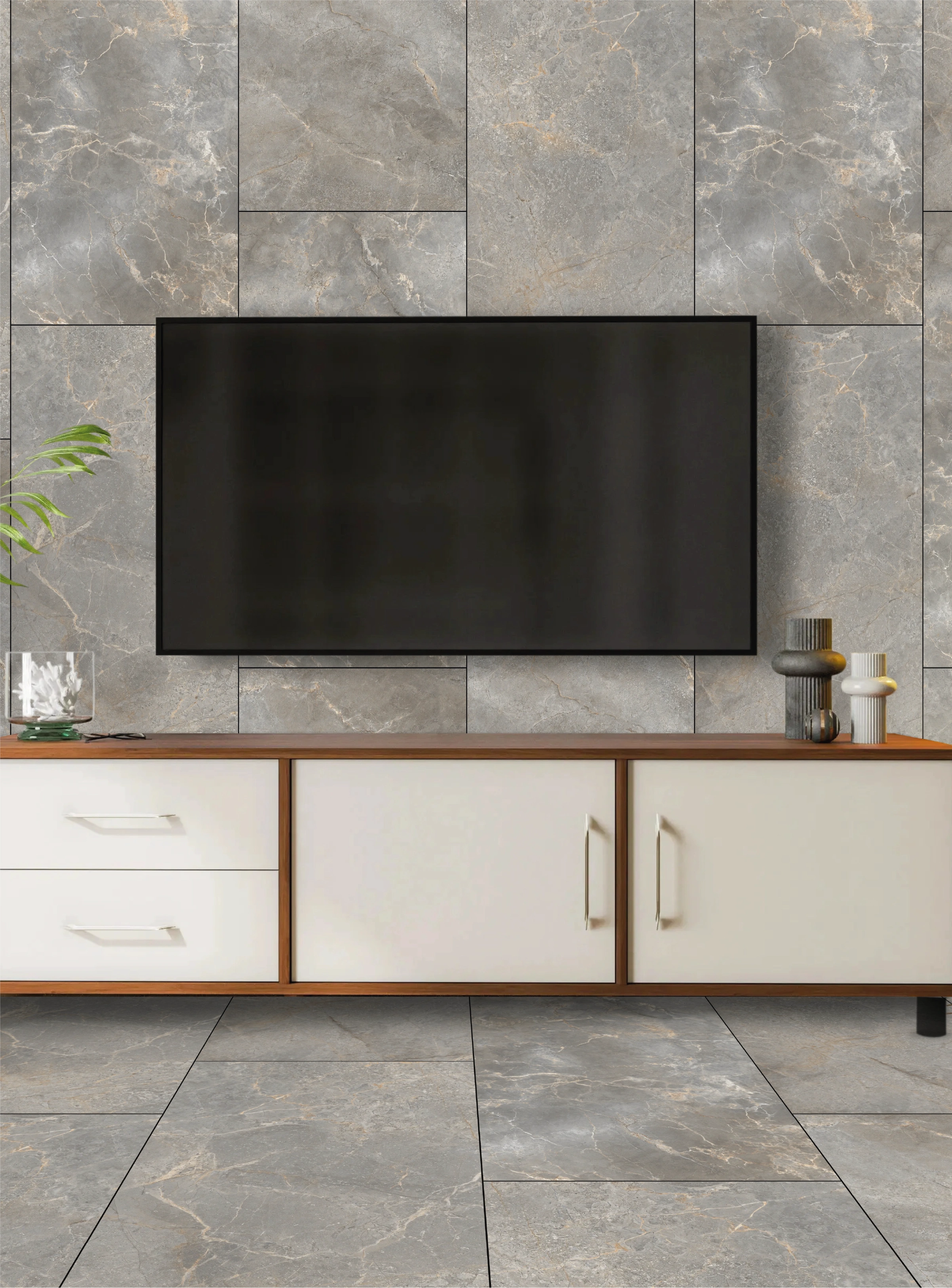 Матовая плитка 60x120cm IMPERIO GRIS, SR