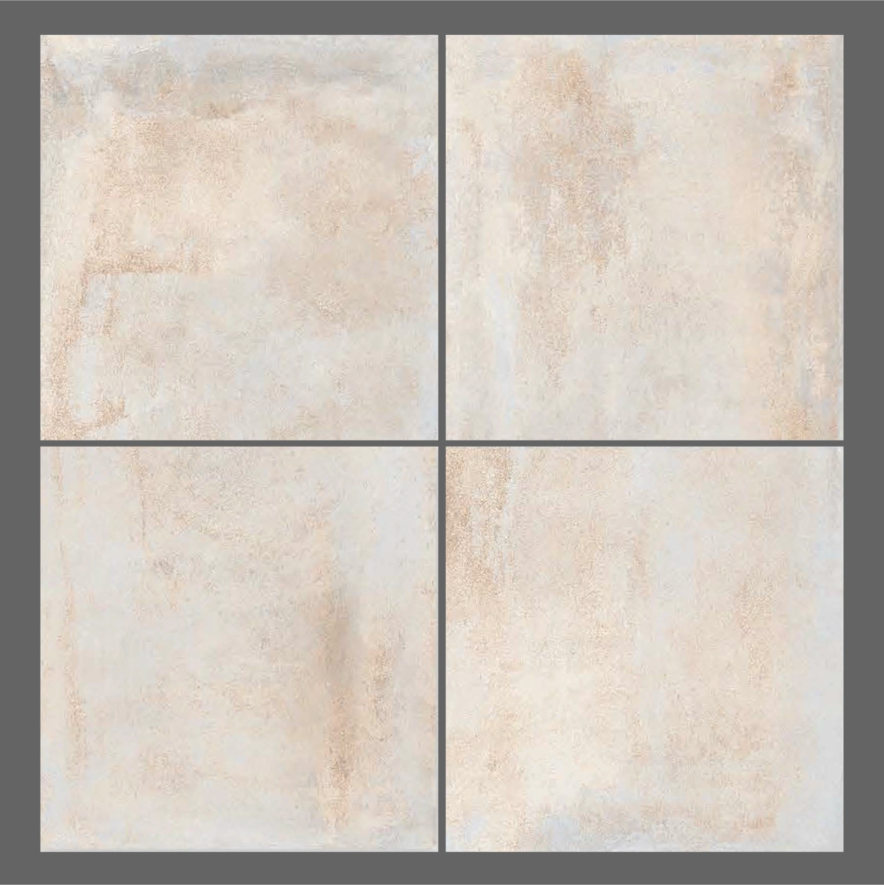 Matētas flīzes BRILLANTE CREMA CARVING, 60x60 cm, DG