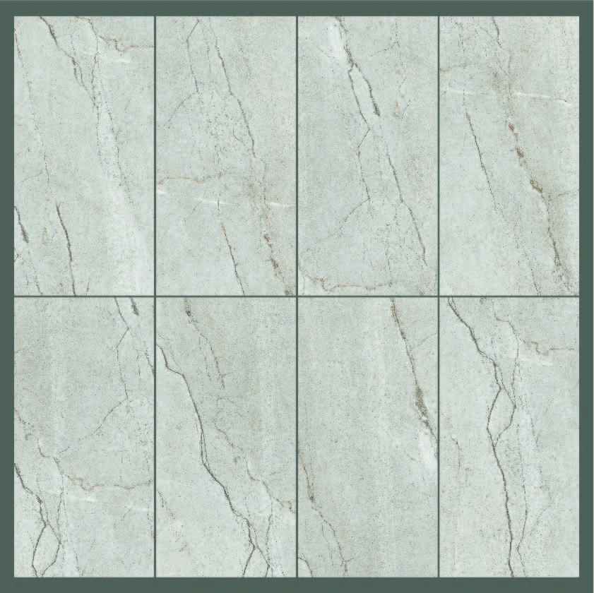 Matētas flīzes RIVER CARVING GREY 60x120cm, PR